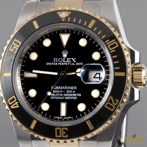 precio rolex submariner acero y oro|rolex submariner oro amarillo.